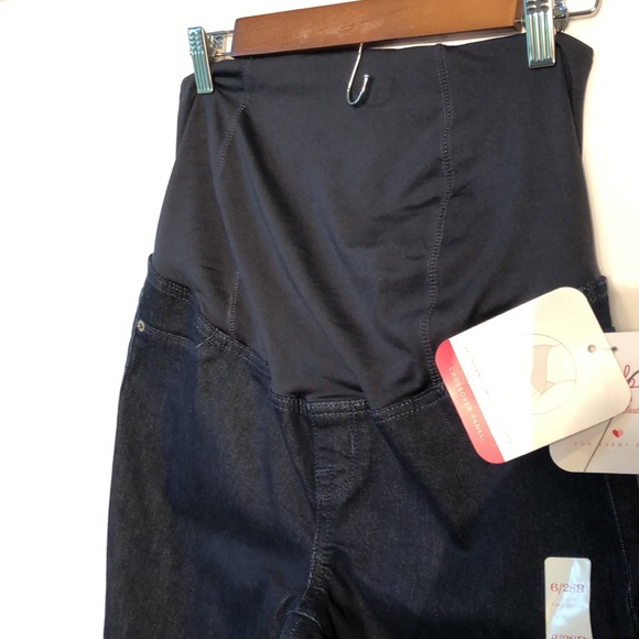 Isabel by Ingrid & Isabel NWT crossover panel jeans sz6 - Picture 5 of 11